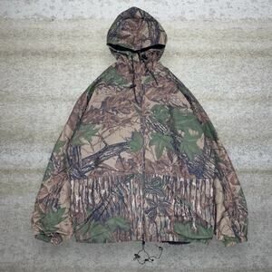 Vintage 90s Walls Realtree Windbreaker Jacket Mens XL Hunting Camo Waterproof